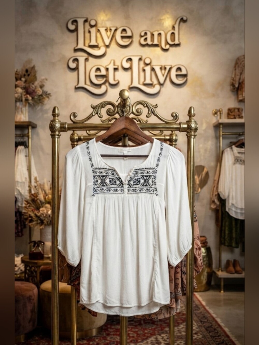 live and let live Embrace Effortless Elegance